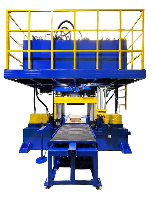 YF-1000CS 雙側壓帶移模油壓機（伺服精密鎢鋼粉末成形液壓機）