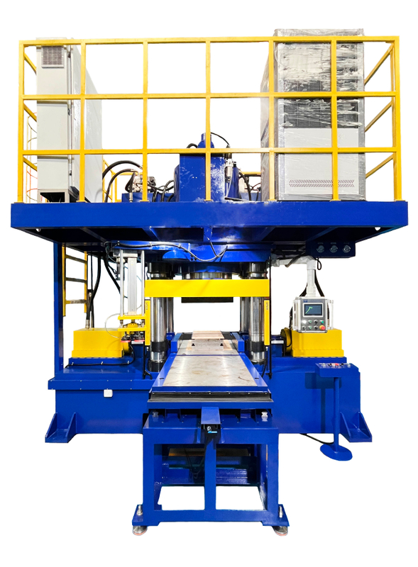 YF-1000CS 雙側壓帶移模油壓機（伺服精密鎢鋼粉末成形液壓機）