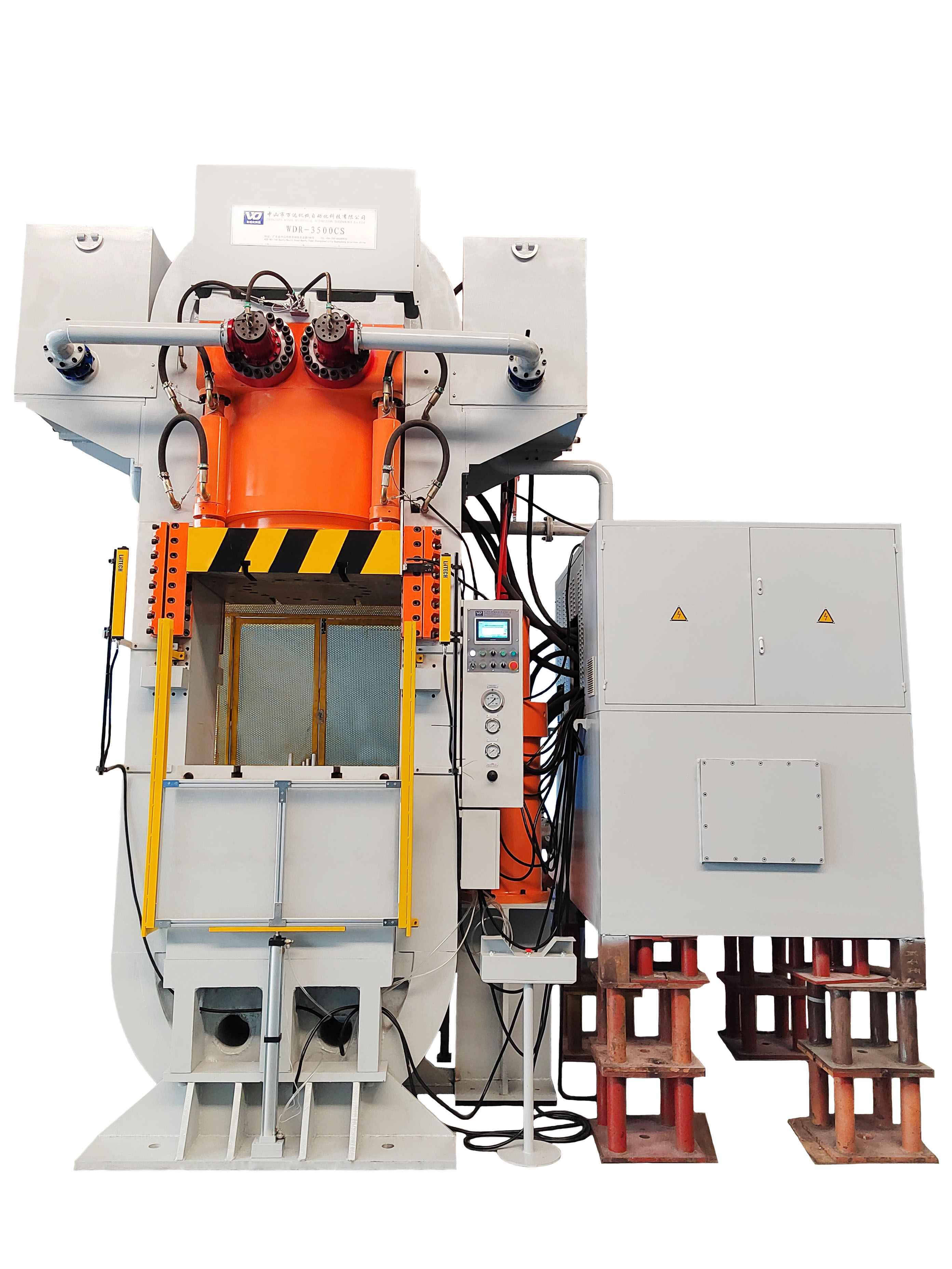 WDR-3500CS超高壓鋼絲纏繞伺服精密數(shù)控冷鍛液壓機(jī)