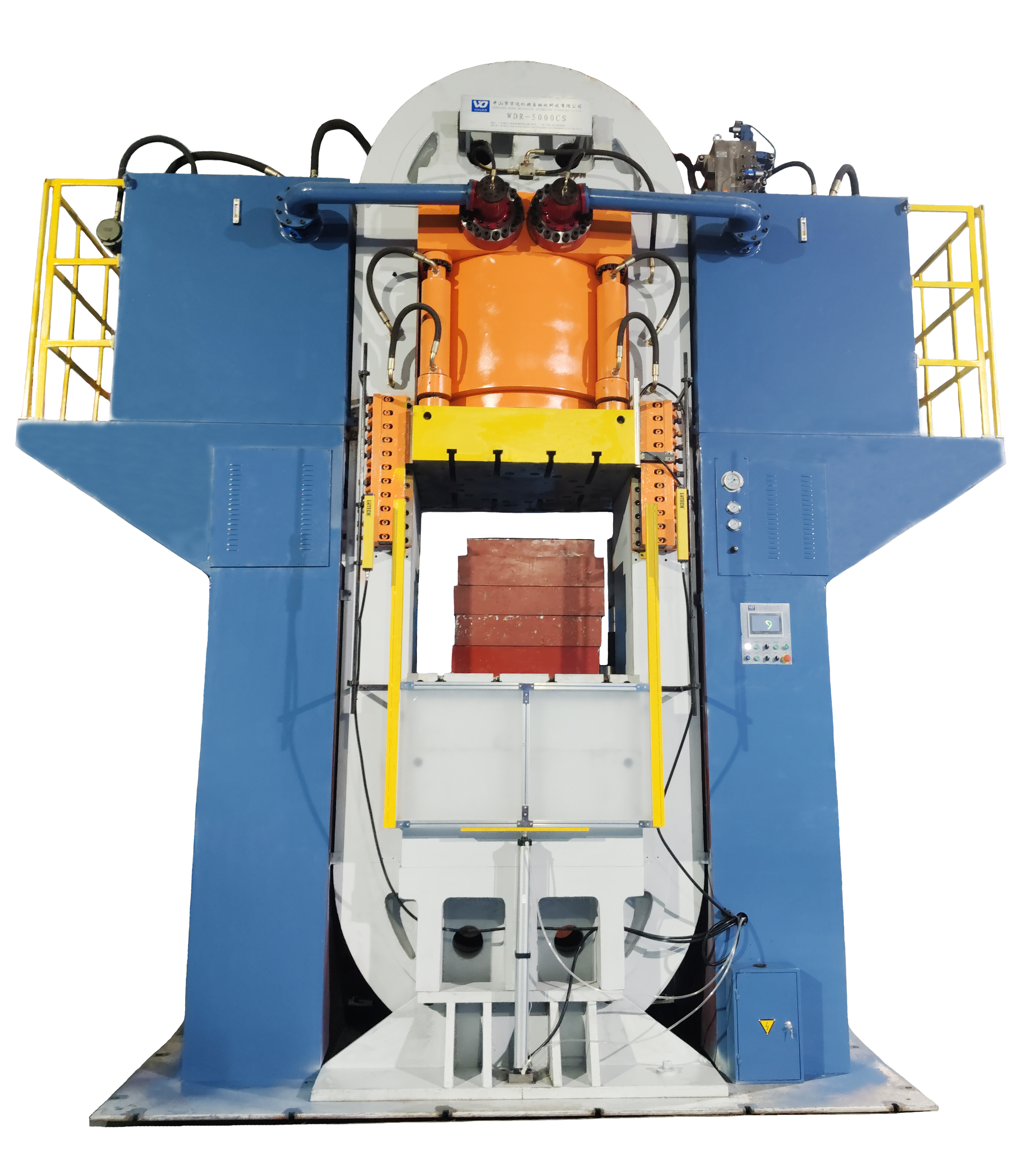 WDR-5000CS大型超高壓鋼絲纏繞液壓機(jī)(2)